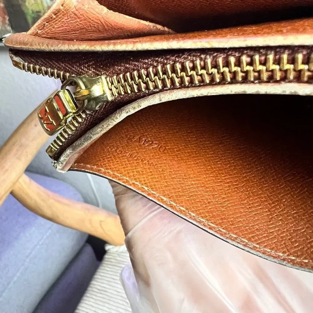 Louis Vuitton Brown Monogram Canvas Trifold Wallet